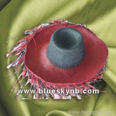 polyester Straw hat