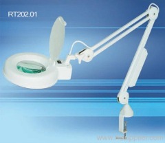 Ligted magnifier lamp