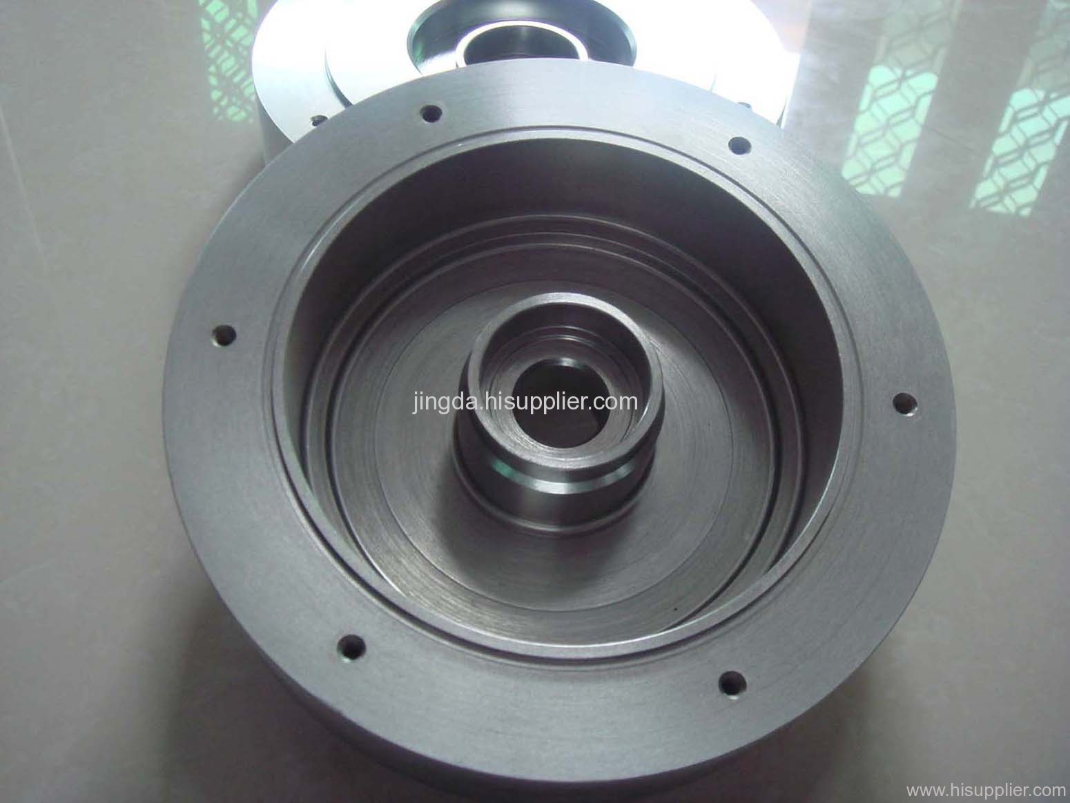 super precision machining steel flywheel accessory parts