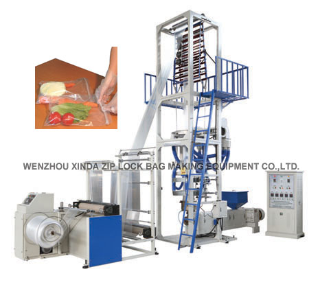 zipper bags blowing machine