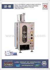 Single head vertical FFS pouch packing machine