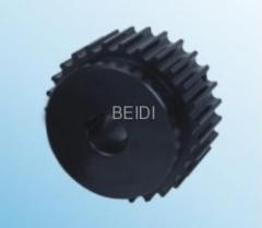 rubber flat belt pulley