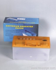 Batteries Operated Paper Shredder