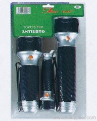 3pc Waterproof  Torch Set