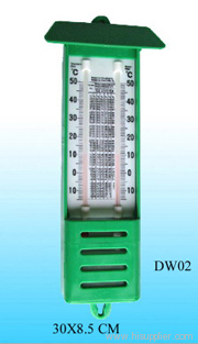 Psychrometer and thermometer