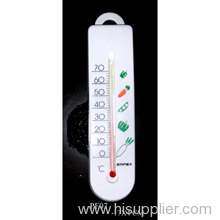 plastic back thermometer