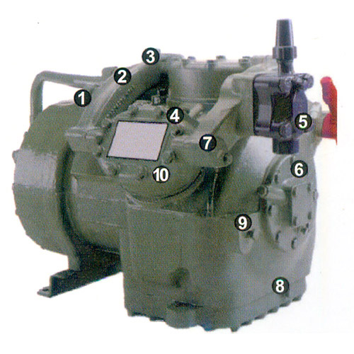 Semi-hermetic Reciprocating Compressor