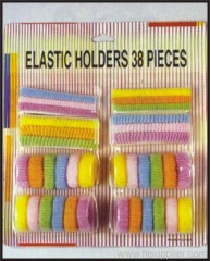 38pc Hair Bands Card