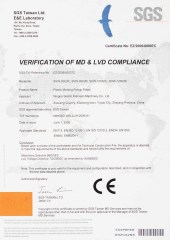 SVW Series CE Certificate