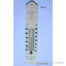 Wooden thermometer