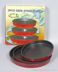 3pcs Non-Stick Plates