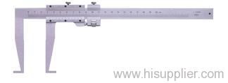 measuring inside groove caliper