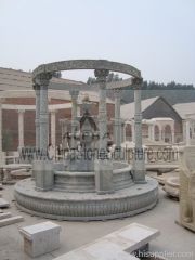 Handcarved Garden Marble Gazebo