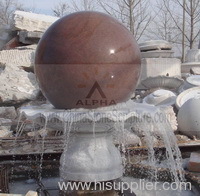 Natural Stone Fengshui Ball Water Fountain