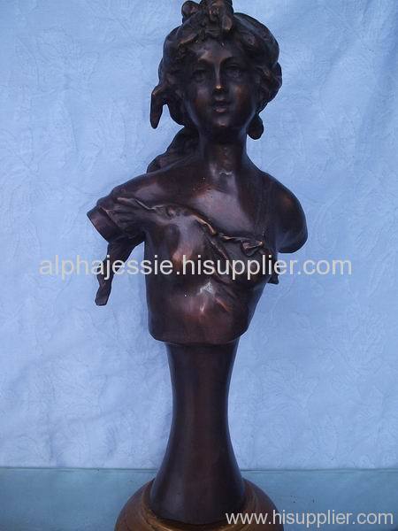 Bronze Statue Bust Sculpture