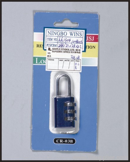 Resettable Combination Padlock