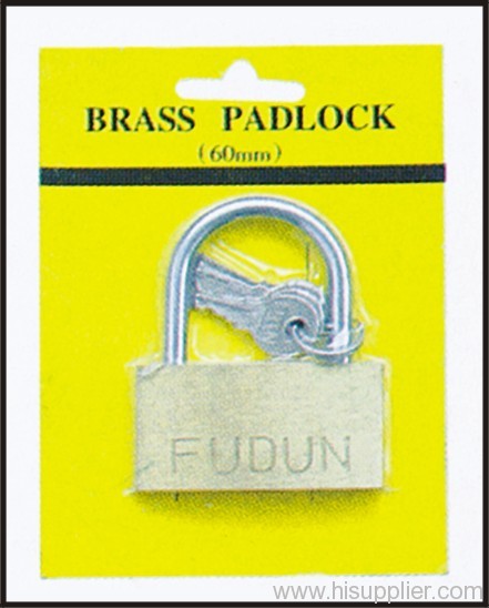 Brass Padlock