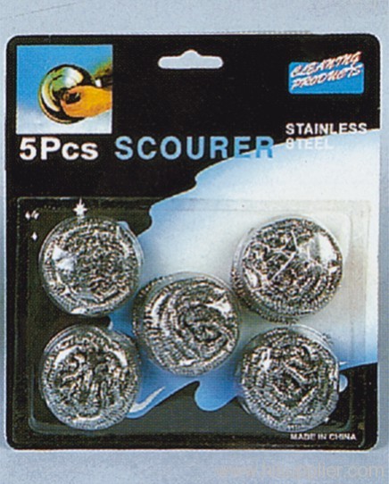 5pc 9g Stainless Scourer Set