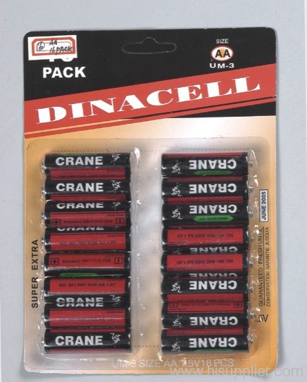 16pc AA Size Batteries