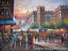 Streetscape Oil Painting