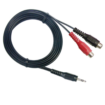 3.5mm Stereo Plug to 2RCA Jacks