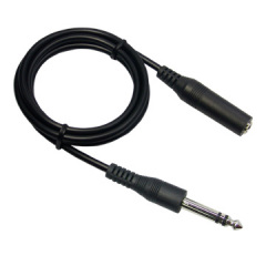 6.35mm Stereo Plug to 6.35mm Stereo Jack
