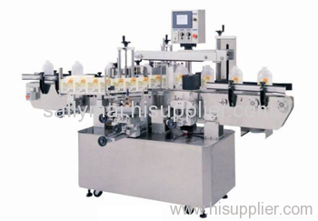 Automatic two side labeling machine