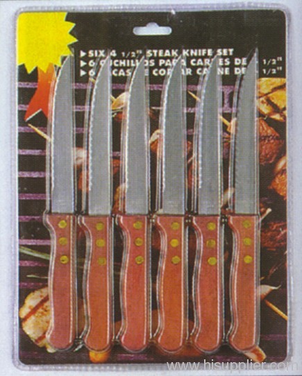 6pc Steak Knife