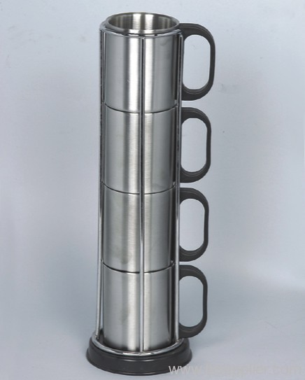 4pc Stainless Steel Cup