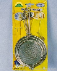 3pc Sink Strainer