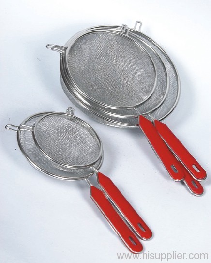 6pc Metal Strainer