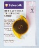 8ft Retractable Telephone Cord