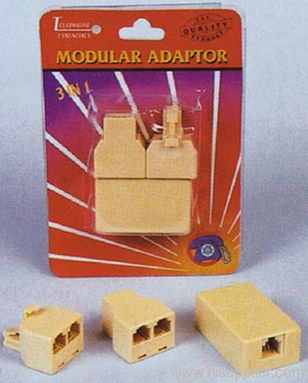 3 In 1 Telephone Adapter