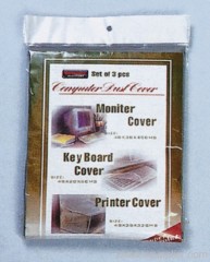 3pc Vinyl Monitor Keyboard & Printer Cover