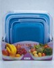 8pc Plastic Food Storage Set