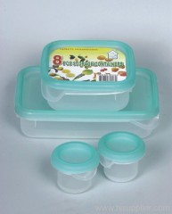 4pc Plastic Storage Set