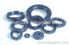 Silicone engine oil seal