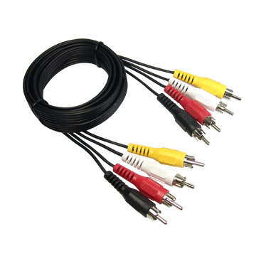 4RCA Plugs to 4RCA Plugs