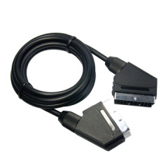 Scart Plug to Plug 20C+1