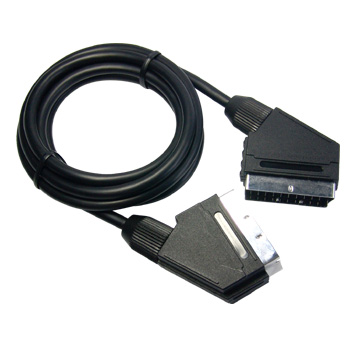 Scart Plug to Scart Plug 9C+1