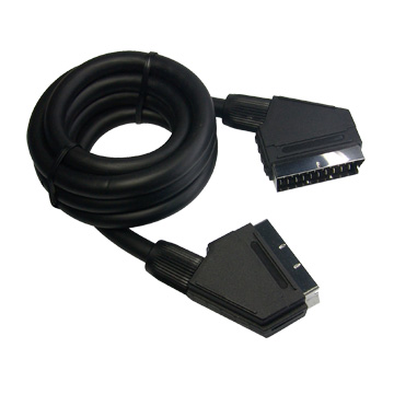 Scart Plug to Scart Plug Cable