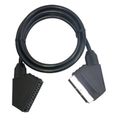 Scart Plug to Scart Jack