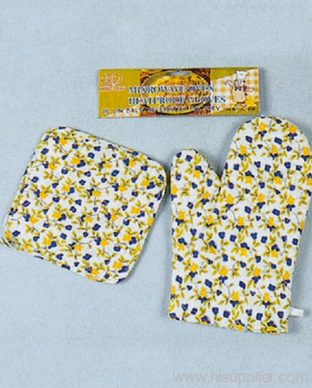 2pc Microwave Oven Heat Proof Glove