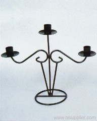 Metal Candle Holder W/3Head