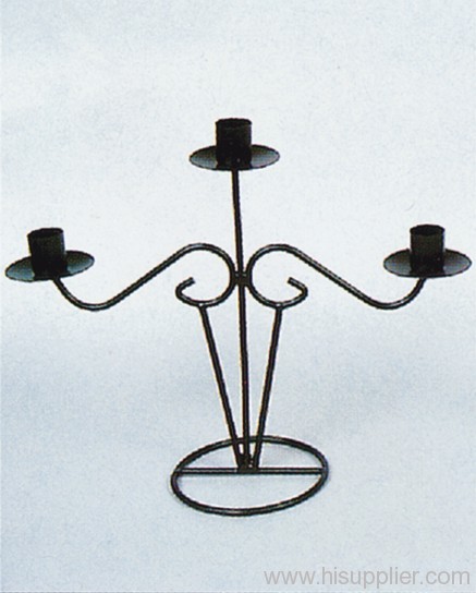 Metal Candle Holder W/3Head