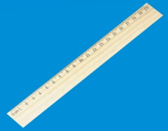 wooden ruler