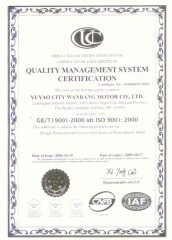 Quality Management System Certification