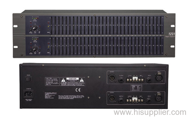 dual 31-band equalizer