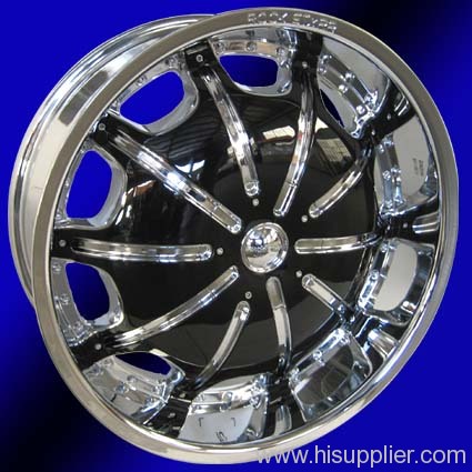 Chrome aluminum alloy wheels