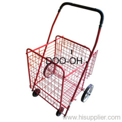 Folding Metal Shopping Trolley